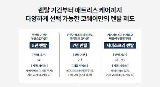 웅진코웨이침대렌탈 계약서 꼼꼼 리뷰